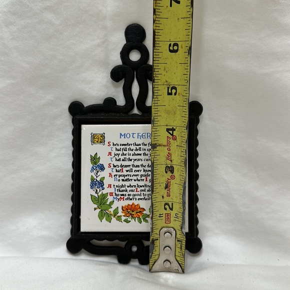 Vintage mother trivet - Picture 3 of 5